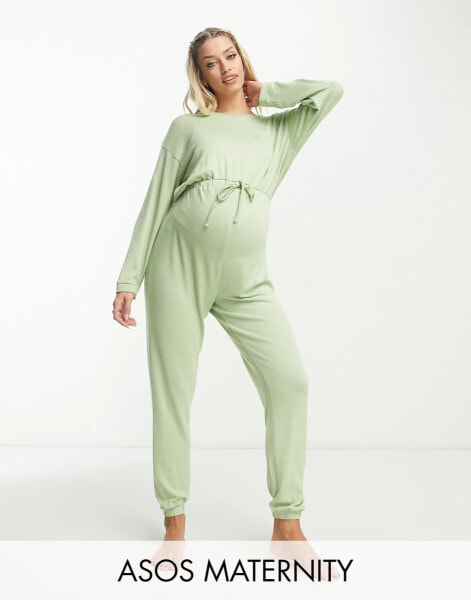 Asos maternity jumpsuit best sale