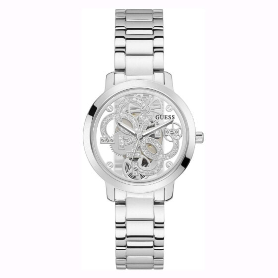 Наручные часы Guess Quatro серебро 36 мм GW0300L1