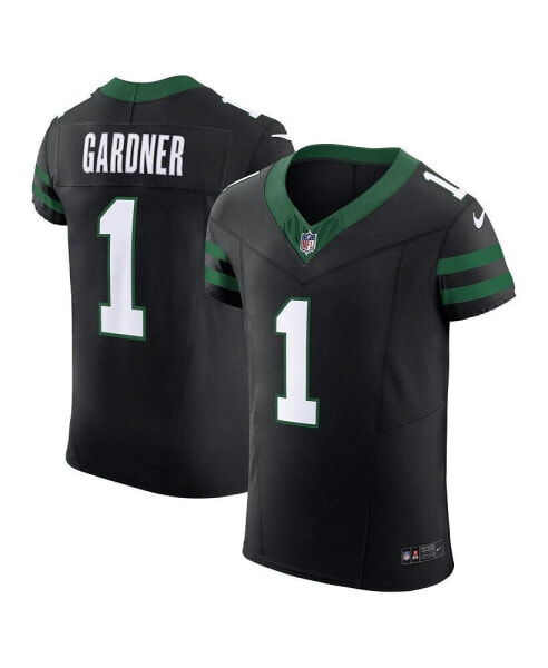 Men's Ahmad Sauce Gardner Legacy Black New York Jets Alternate Vapor F.U.S.E. Elite Jersey