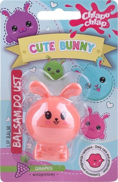 Lippenbalsam Cute Bunny Traube