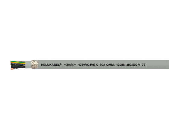 Helukabel H05VVC4V5-K - Low voltage cable - Grey - Polyvinyl chloride (PVC) - Polyvinyl chloride (PVC) - Cooper - -5 - 70 °C