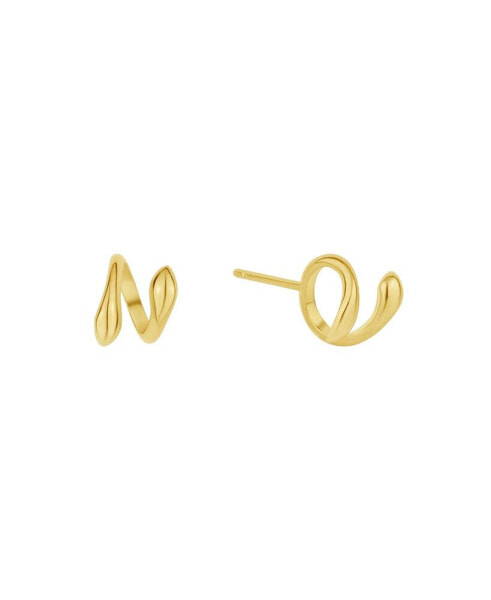 18K Gold Plated Ear bud Holder Earring