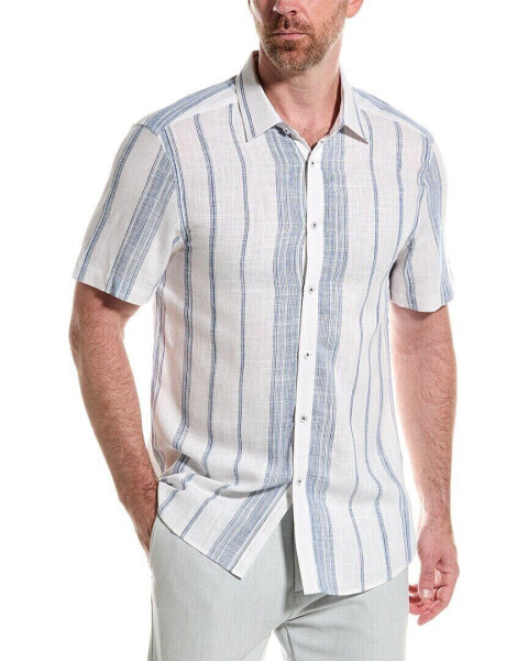 Paisley & Gray Soleil Linen-Blend Shirt Men's