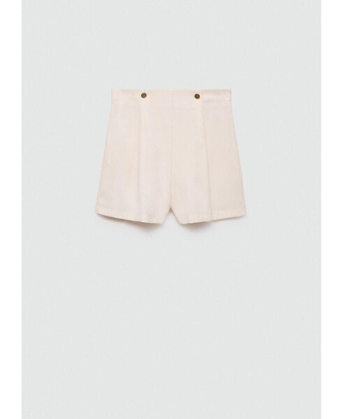 Women's Jewel Button Shorts