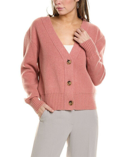 Oscar De La Renta Wool Cardigan Women's L