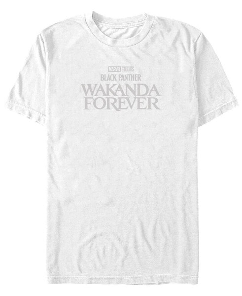 Men's Wakanda Forever Clear Short Sleeve T-shirt