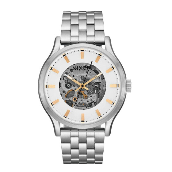 Мужские часы Nixon A1323-179 Серебристый (Ø 40 mm)