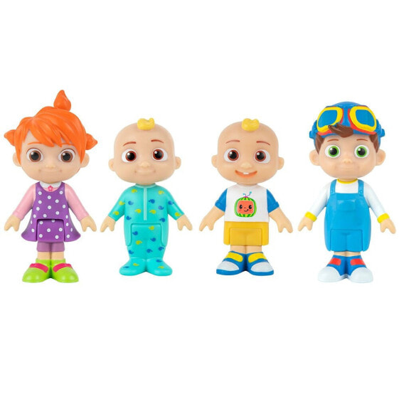 COCOMELON Pack Family Set 4 Units figure 4 units