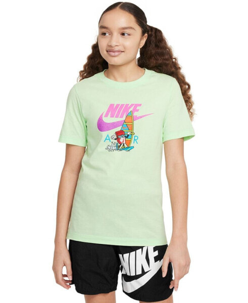 Футболка для малышей Nike Big Kids' Sportswear