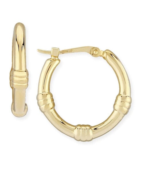 Серьги Macy's Bamboo Hoop