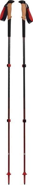 Black Diamond Black Diamond trekking poles Pursuit S/M, fitness device (grey/red, 1 pair, 100-125 cm)