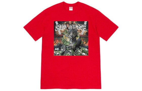 Supreme Week 8 Dragon Tee 机械龙印花圆领短袖T恤 男女同款 / Футболка Supreme Week 8 Dragon Tee T SUP-SS20-566