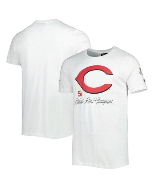 Men's White Cincinnati Reds Historical Championship T-shirt