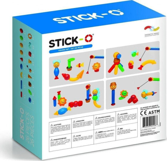 Детский конструктор Magformers Stick-O, набор 26 элементов, для творчества (005-902005)