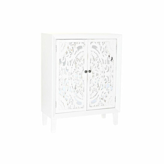 Устройство DKD Home Decor Белый Зеркало Ель MDF (80 x 35 x 102 cm)
