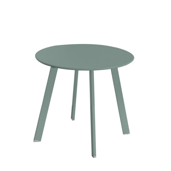 Side table Marzia Green Steel 50 x 50 x 44 cm