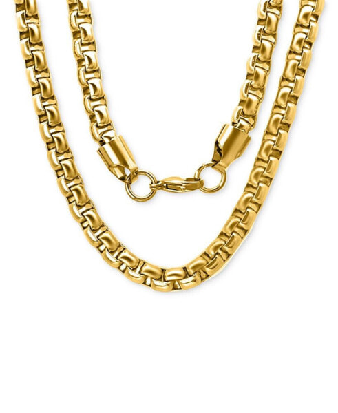 Цепочка STEELTIME 18k Gold-Plated Thick Necko