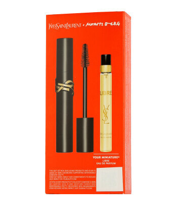 Yves Saint Laurent Lash Clash Extreme Volume Mascara Set mit Libre Travel Spray