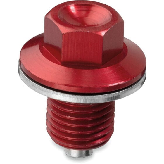 MOOSE HARD-PARTS Magentic Drain Plug Zip-TY DP107-3 Honda CR 250R 92-08/Yamaha YZ 125 98-04