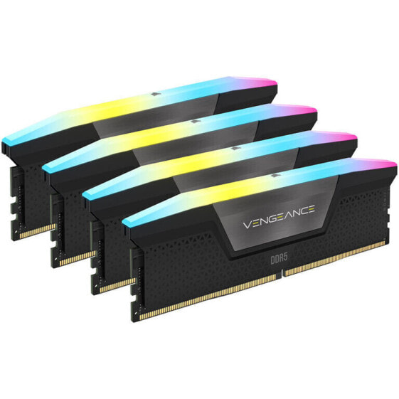 Corsair Vengeance RGB DDR5-6600 RAM, CL32, XMP - 64 GB Quad-Kit, schwarz