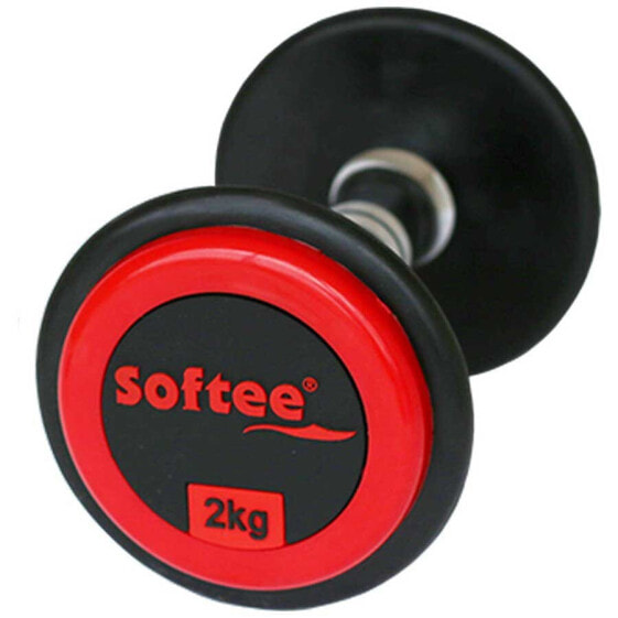 Гантель резиновая Softee Pro-Sport 2 кг