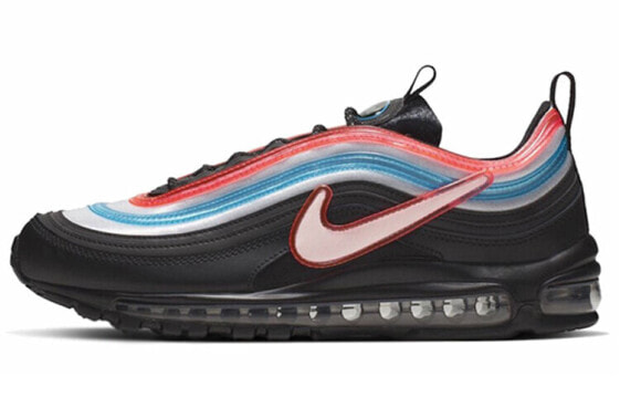 Кроссовки Nike Air Max 97 "neon seoul" розовые вечер 低帮 男女同款 Урбаникартель временные ограничения