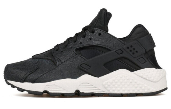 Кроссовки женские Nike Huarache Run Premium 683818-010 черные