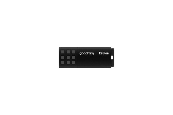 Флеш-накопитель USB GoodRam UME3 - 128 ГБ - USB Type-A - 3.2 Gen 1 (3.1 Gen 1) - 60 МБ/с - с крышкой - черный