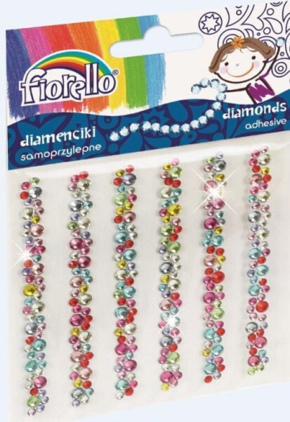 Наклейки декоративные с кристаллами Fiorello GR-DS08 (256948)