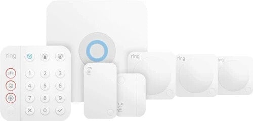 Ring Alarm System with 1 Magnetic Contact and 3 Motion Sensors