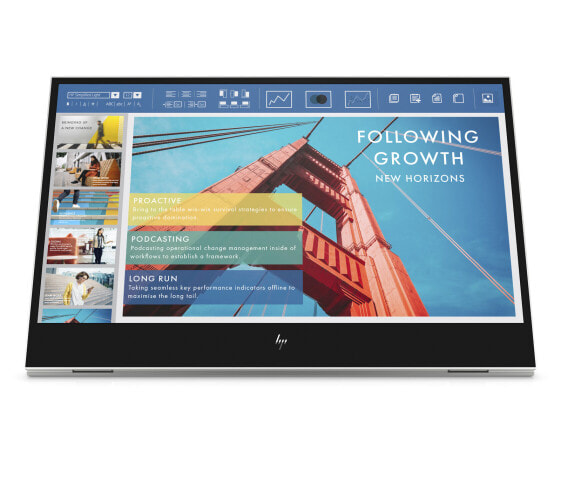 HP tragbares LED-Display E14 G4 - 35,56 cm (14") - 1920 x 1080 Full HD - Flat Screen - 35.6 cm