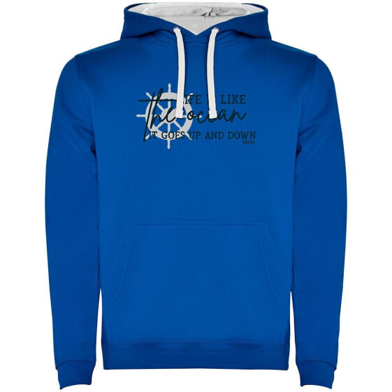 KRUSKIS Up And Down Two-Colour hoodie