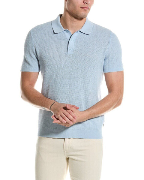 Футболка-поло мужская Onia Textured Polo Shirt