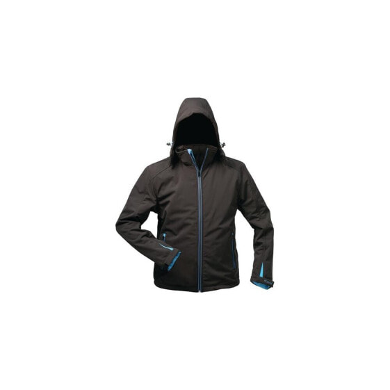 Elysee Wintersoftshelljacke Uranos Größe XXXL schwarz/blau