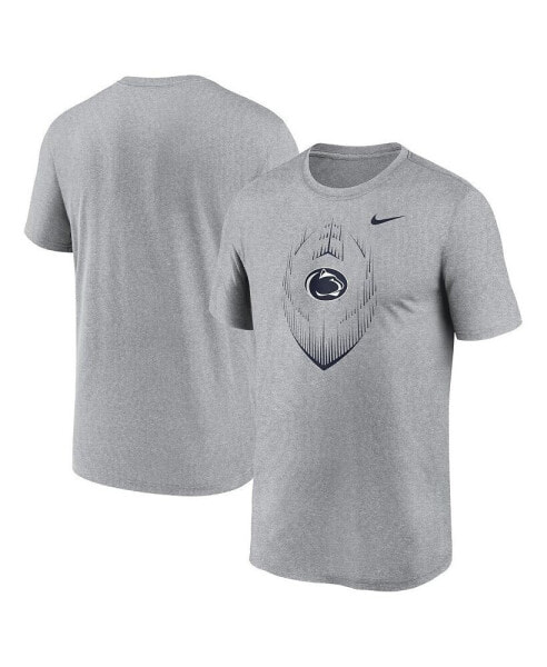 Men's Heather Gray Penn State Nittany Lions Primetime Legend Icon Performance T-Shirt