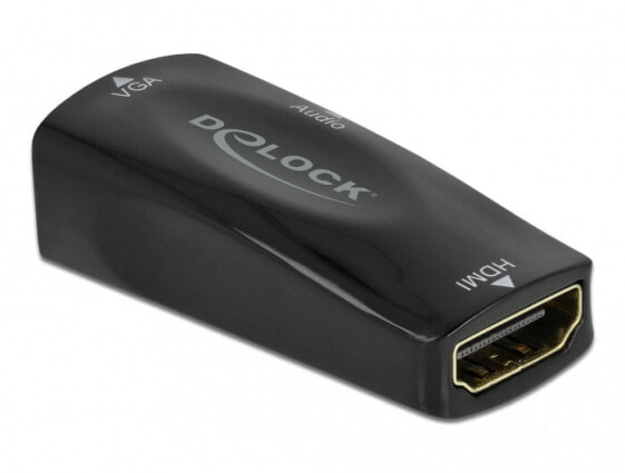 Кабель HDMI Type A (Стандарт) - VGA (D-Sub) - Женский - Женский - Прямой - Прямой Delock 66560