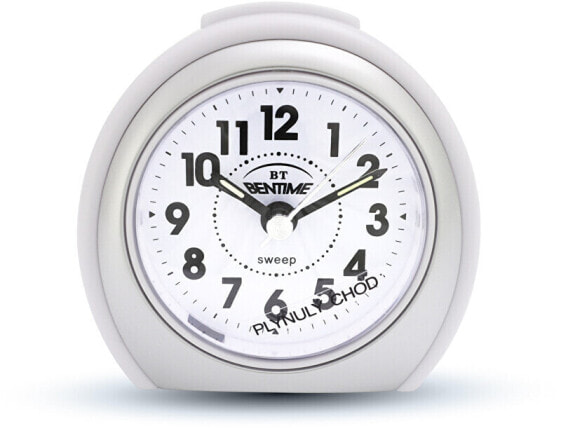 Часы будильник Bentime NB49-BB08504SV-O С плавным ходом