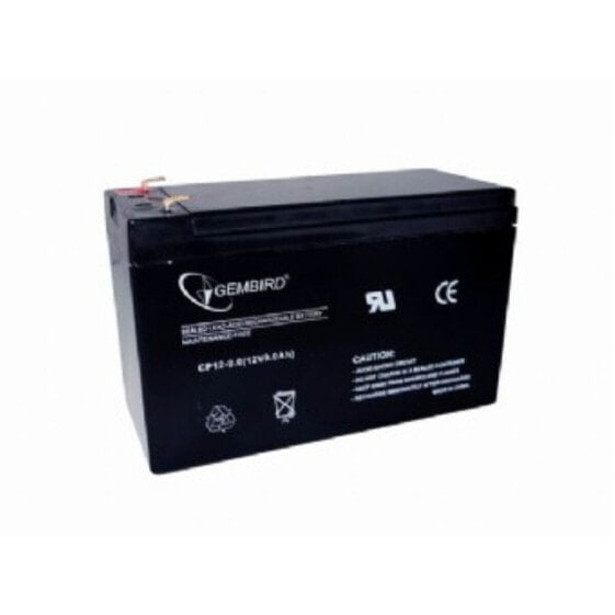 Battery for Uninterruptible Power Supply System UPS GEMBIRD 12V, 9 Ah