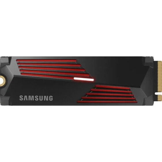 SAMSUNG - 990 PRO - Interne SSD - 4 TB - Mit Khlkrper - PCIe 4.0 - NVMe 2.0 - M2 2280 - Bis zu 7450 MB/s (MZ-V9P4T0GW)