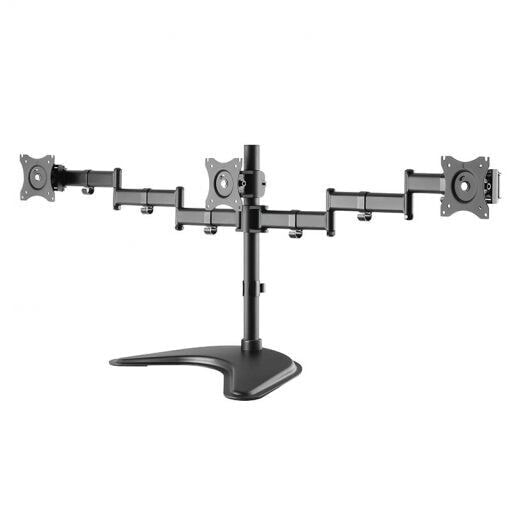 Hagor 8710 - Freestanding - 38.1 cm (15") - 68.6 cm (27") - 100 x 100 mm - Height adjustment - Black