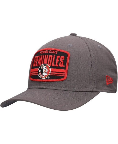 Men's Charcoal Florida State Seminoles Team Elevated 9SEVENTY Adjustable Hat