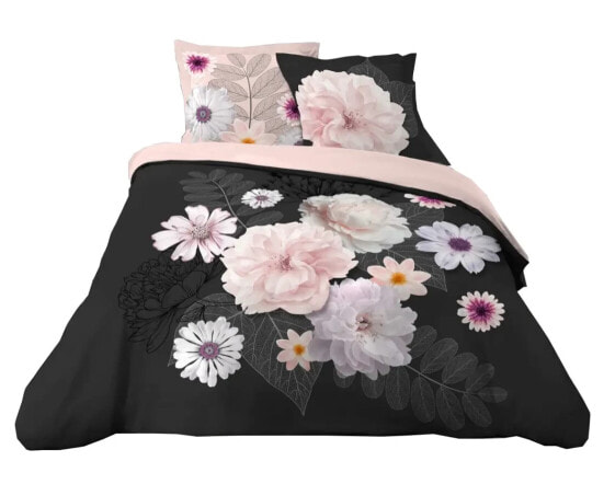 Комплект постельного белья Dynamic24 2-х предметный Flower - Цветочный 140x200 см