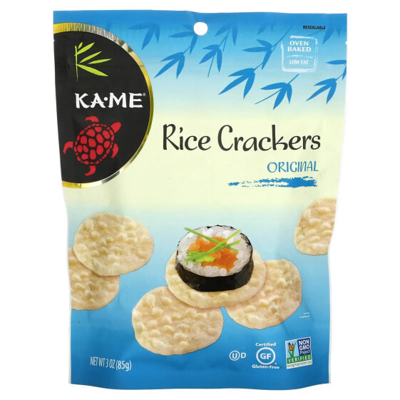 Rice Crackers, Original, 3 oz (85 g)