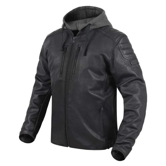 REBELHORN Impala hoodie leather jacket