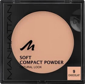 Kompakt Puder Soft Chocolat 09, 9 g