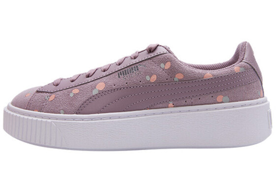 Кроссовки PUMA Suede Platform Dots Jr 368991-01