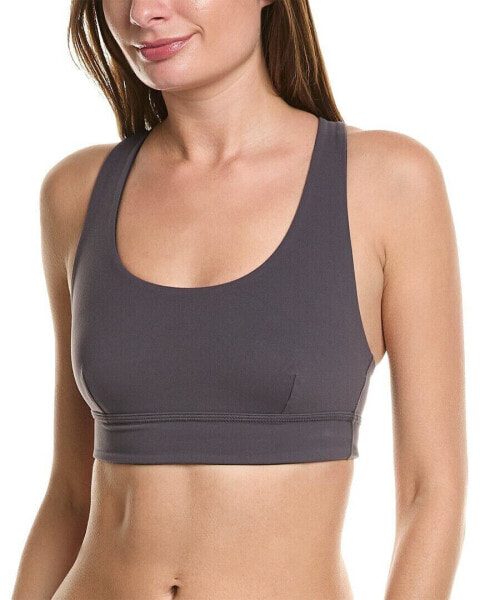 Sweaty Betty Super Soft Reversible Yoga Bra Women's Grey Xxs