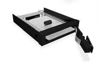 ICY BOX Gehäuse - 6 Gbit/s - Black - Aluminum - Plastic - Stainless steel - 102 mm - 135 mm - 25 mm