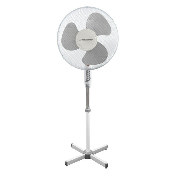 Freestanding Fan Esperanza EHF001WE White Grey 50 W