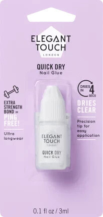 Nagelkleber Quick Dry, 3 ml